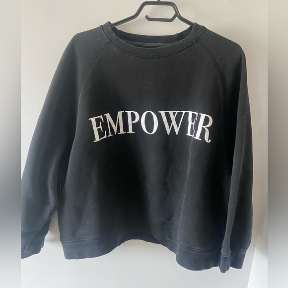Brunette The Label Tops - Brunette the Label “Empower” sweatshirt